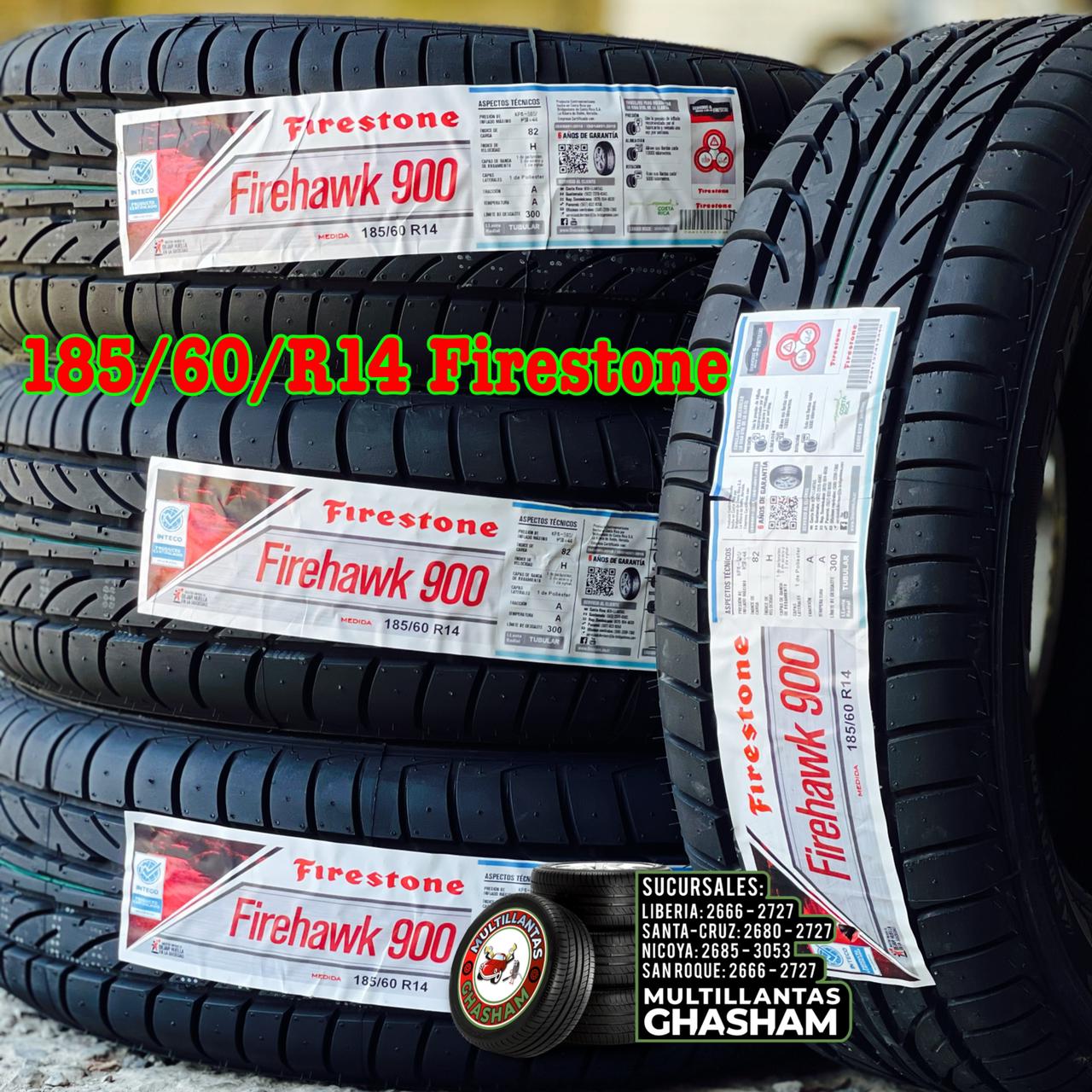 185/60/R14 FIRESTONE FIREHAWK 900